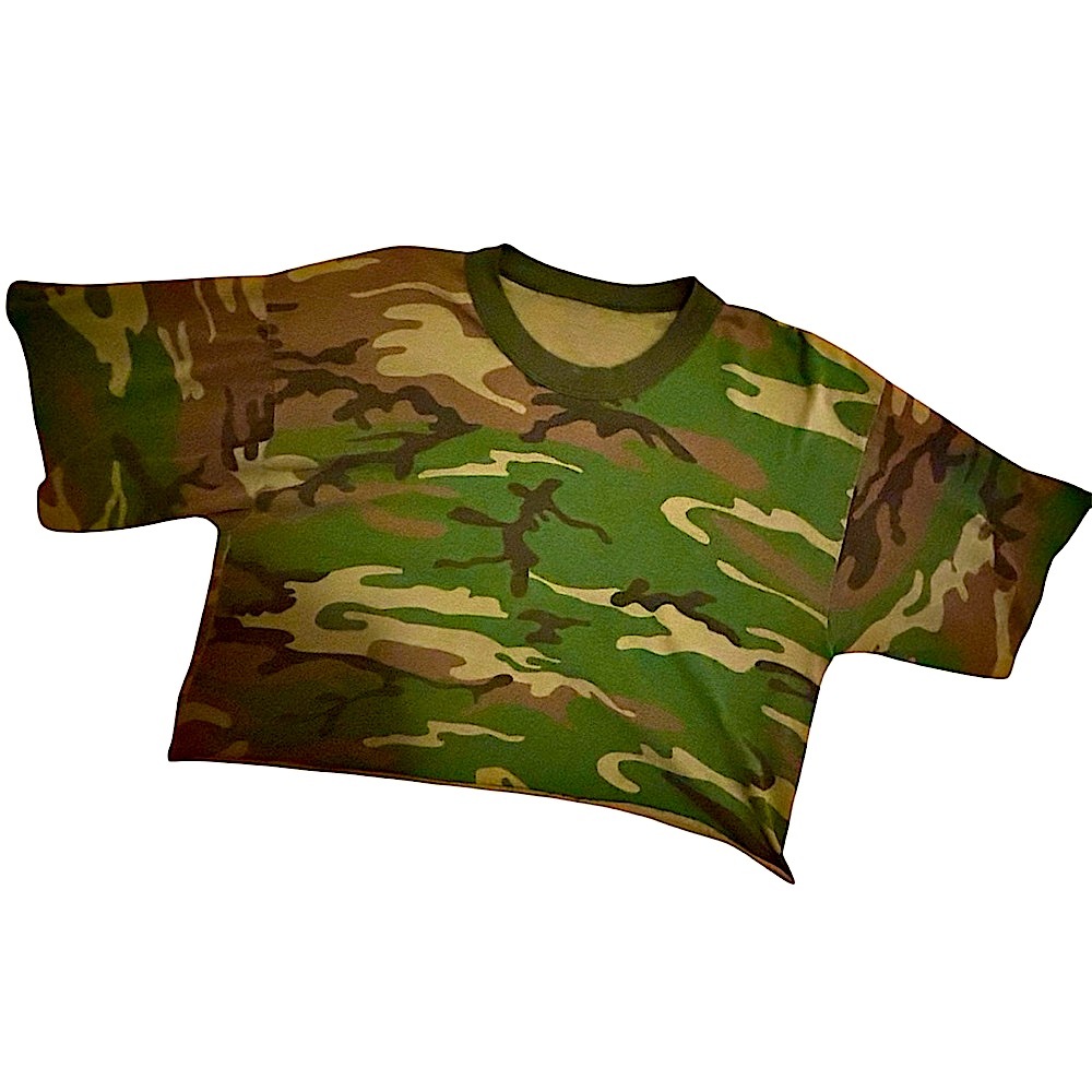 ✨bundle for $3✨camo crop top
